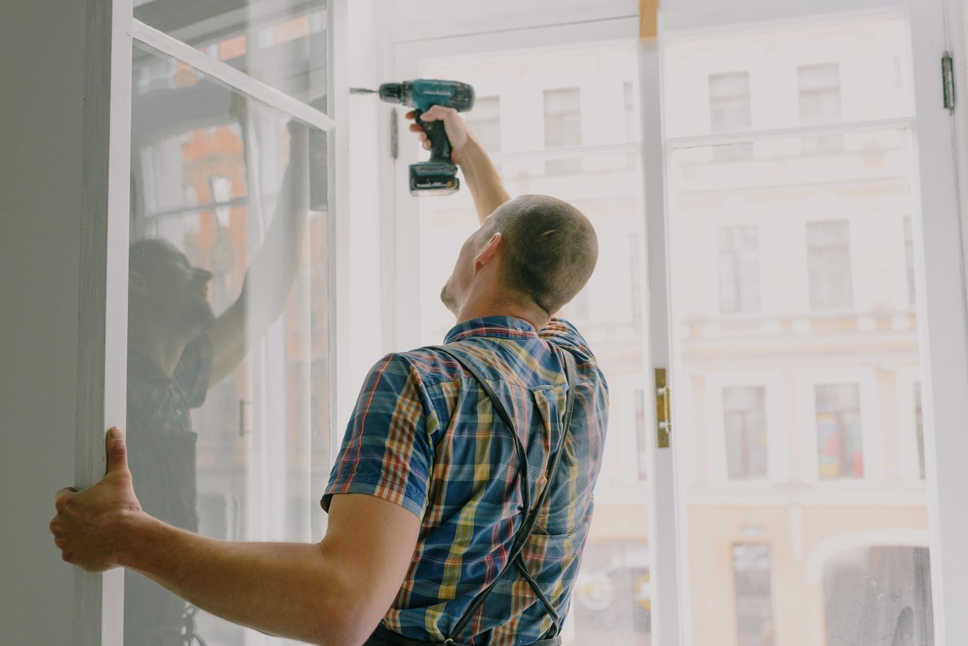 Handyman Cholly at work